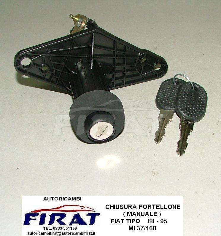 CHIUSURA PORTELLONE FIAT TIPO 88 - 95 MANUALE 37/168